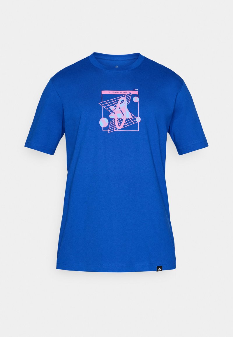 adidas Sportswear T-shirt print koningsblauw adidas Sportswear T-shirt print koningsblauw