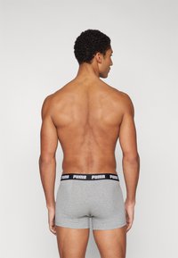 Puma MEN EVERYDAY 3 PACK - Boxer alsónadrág - green/grey/black