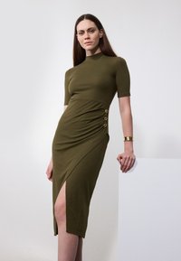 Anna Field Strikket kjole - khaki