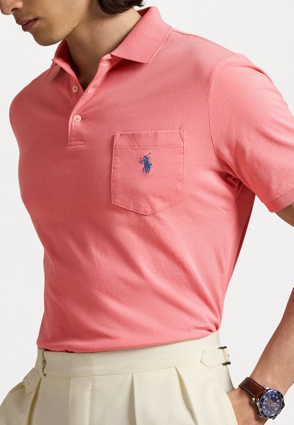CLASSIC FIT JERSEY POCKET POLO SHIRT - Polo shirt - desert rose2