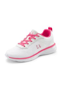 Unselected, weiß pink