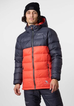 ÖSTERSUND 2 0 - Donsjas - charcoal orange