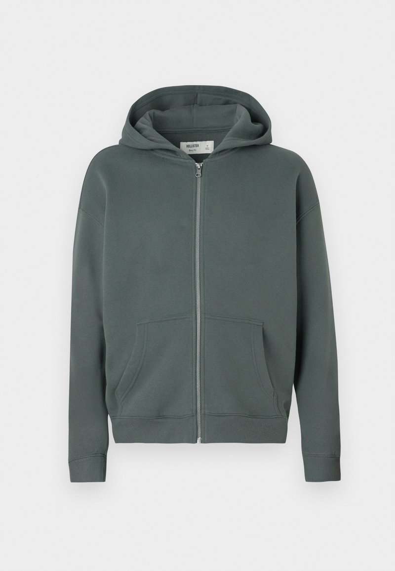 Hollister Co. Sweater met rits donkergrijs Hollister Co. Sweater met rits donkergrijs