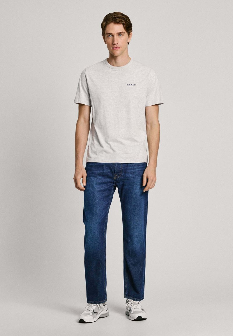 Pepe Jeans T-shirt print lichtgrijs