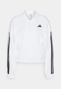 BOMBER - Chaqueta de entrenamiento - white/black