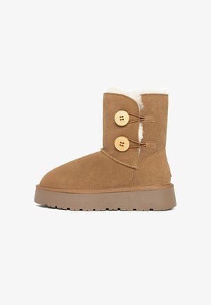 Gooce Botas para la nieve - chestnut