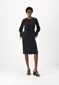 Marimekko LAHJAT UNIKKO - Jerseykjole - dark grey/black