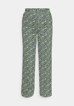 Monki, Sirgete säärtega teksad - green medium dusty