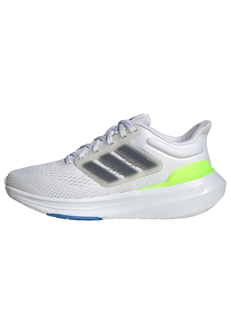 adidas Performance ULTRABOUNCE J - Scarpe da corsa su strada - cloud white   core black   lucid lemon