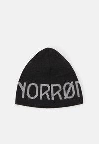 Norrøna LOGO BEANIE UNISEX - Bonnet - caviar melange