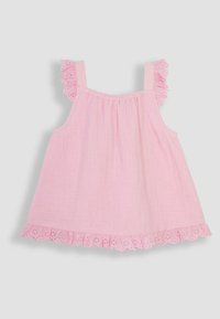 JoJo Maman Bébé 2-PIECE BRODERIE SET - REGULAR FIT - Blúzka - pink