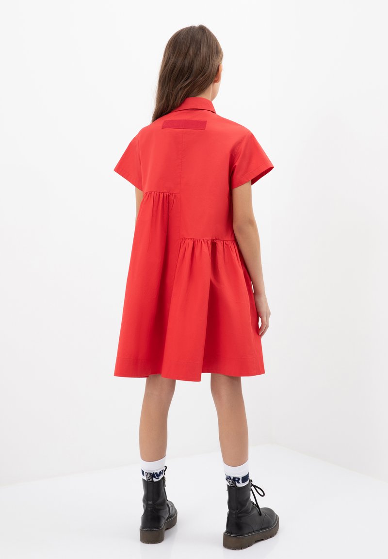 Kinder Freizeitkleider | Gulliver Blusenkleid red/rot - JD85965 Kinder Freizeitkleider | Gulliver Blusenkleid red/rot - JD85965