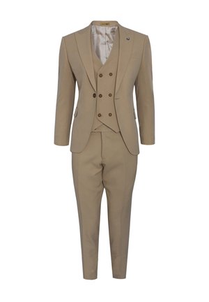 SLIM FIT SET - Anzug - beige