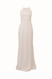 AMELIA BACK DETAIL MAXI DRESS - Džersio suknelė - white