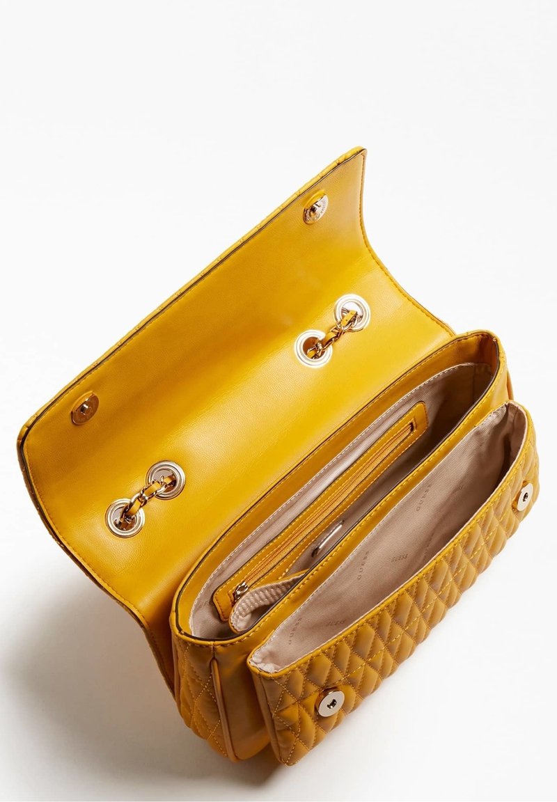 Guess Sac bandoulière yellow/jaune (Seconde main) ZALANDO