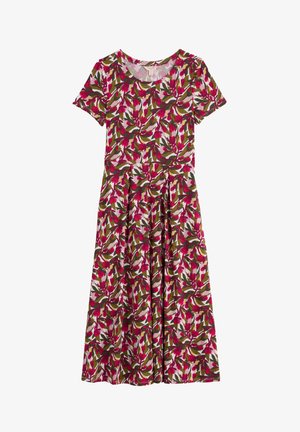 Seasalt Cornwall, SEASALT CORNWALL S/S VERONICA DRESS - Jerseyjurk - abstract protea chalk