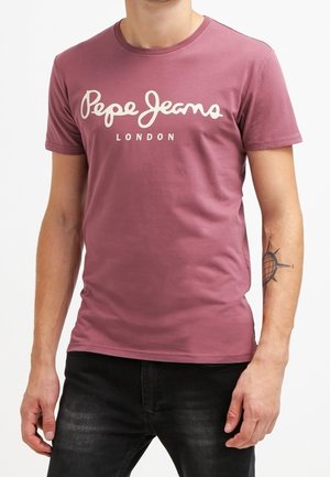 T-shirt con stampa - red