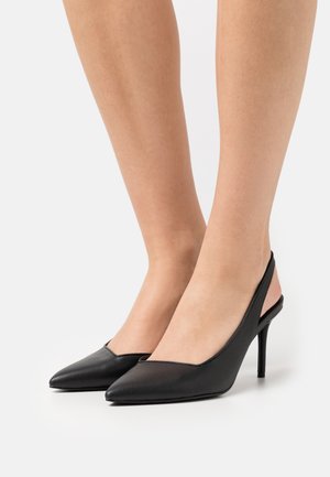 LEATHER - Czółenka - black
