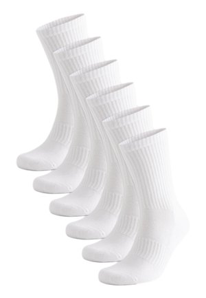 ESSENTIAL 6 PACK - REGULAR FIT - Chaussettes - white