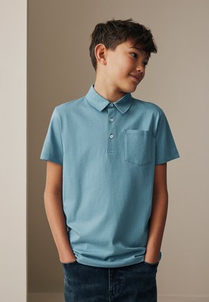 Next REGULAR FIT - SHORT SLEEVE  - Bluză polo - blue