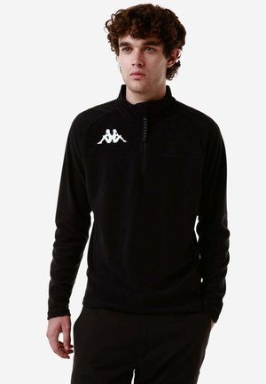 Felpa in pile - black