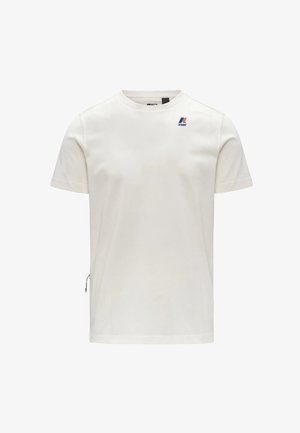 K-Way, LEONIDE T-SHIRT - T-shirt basic - white gardenia
