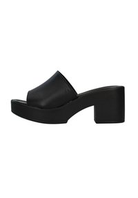 Cinzia Soft Ciabattine con tacco - black