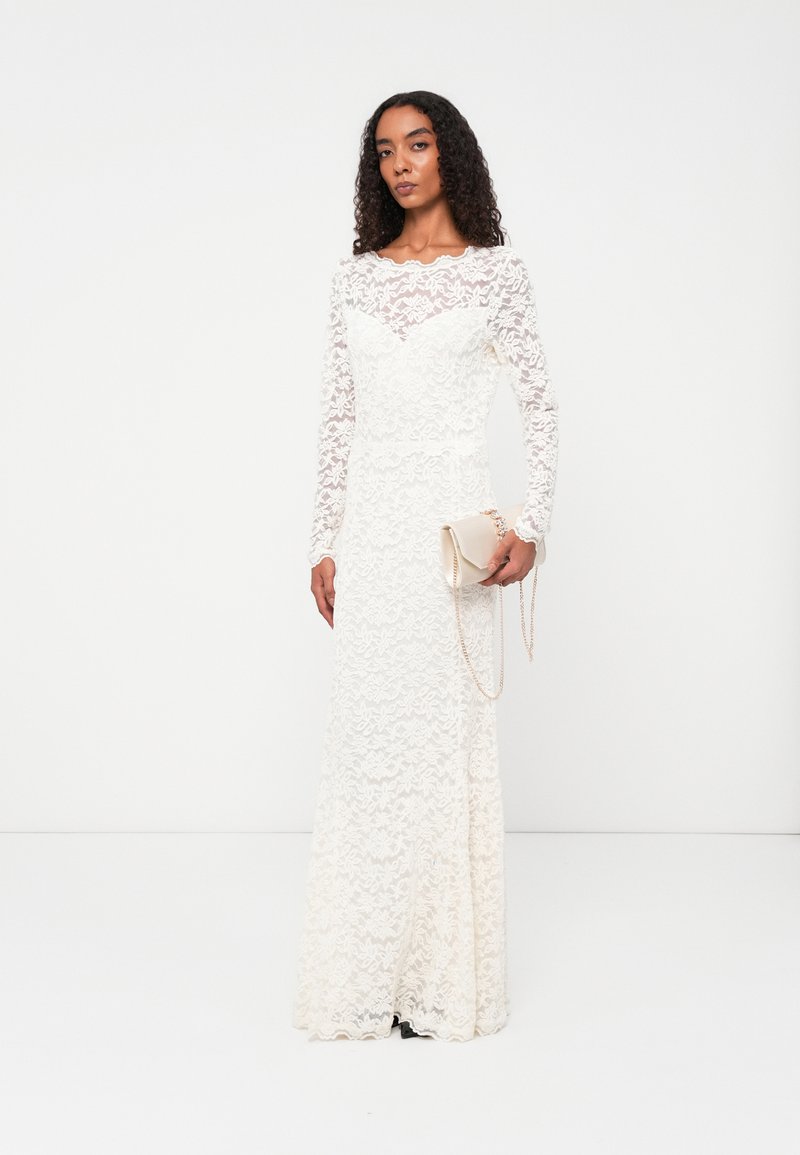 rosemunde lace dress rosemunde Dress 'Strap' in Beige