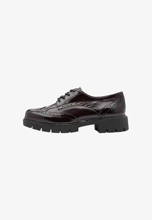 Tamaris, HALBSCHUH - Lace-ups - bordeaux box