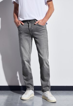 Straight leg jeans - grau