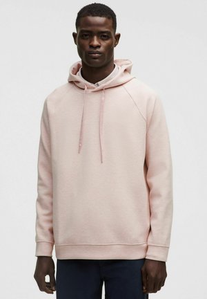 SMOOTH SPACER - Sweat à capuche - heathered mink berry