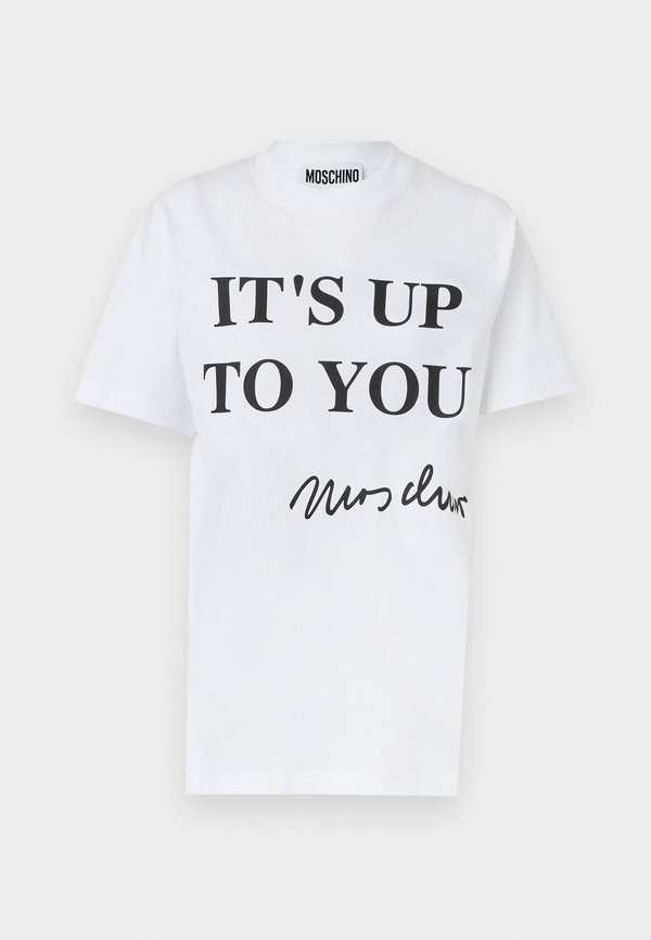 IT'S UP TO YOU - Print T-shirt - fantasia bianco2