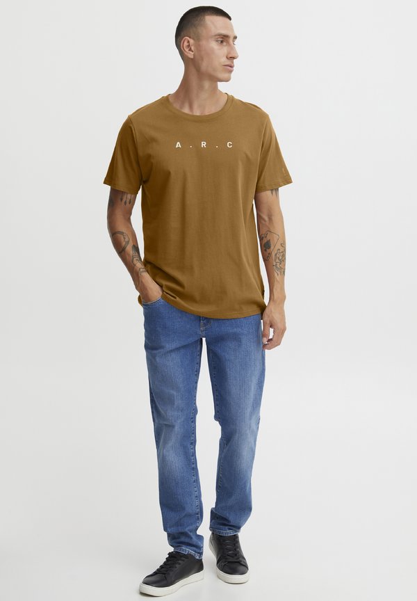 SDDain - Print T-shirt - cinnamon2
