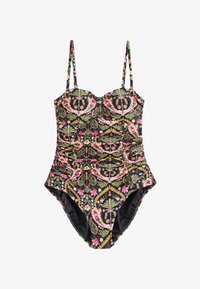 Niet geselecteerd, black pink paisley