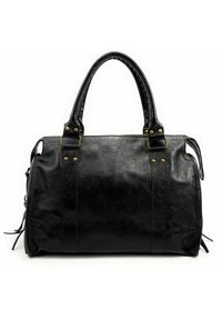 OH MY BAG EN ITALIEN EFFET BROSSÉ SANDSTORM - Cabas - noir glossy