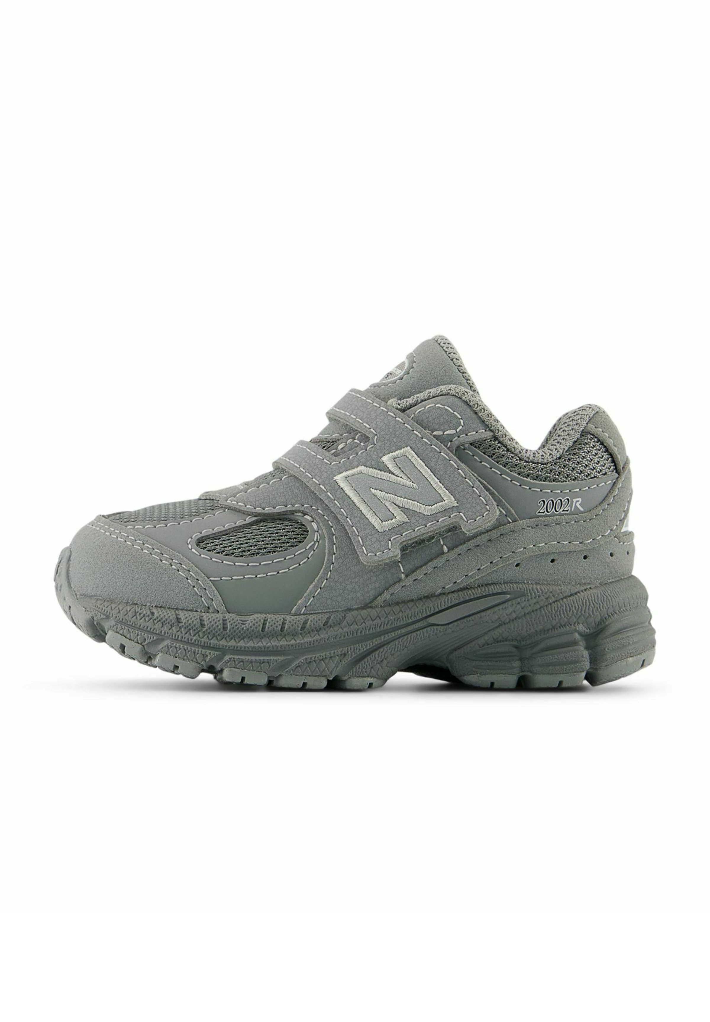 New Balance 2002R HOOK LOOP - Baby shoes - stoneware silver
