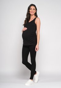 Cool Mama MATERNITY NURSING 2 IN 1 BASIC - Linne - black