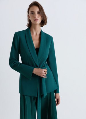 Calliope, GIACCA TINTA UNITA - Blazer - verde bosco