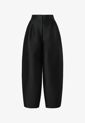 Malina, SMILLA BARREL LEG TROUSERS - Pantalon classique - black