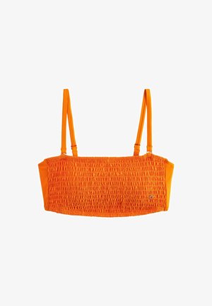 Next SHIRRED REGULAR FIT - Haut de bikini - orange