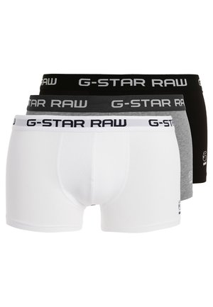 G-Star CLASSIC 3 PACK  - Panties - black/grey heather/white