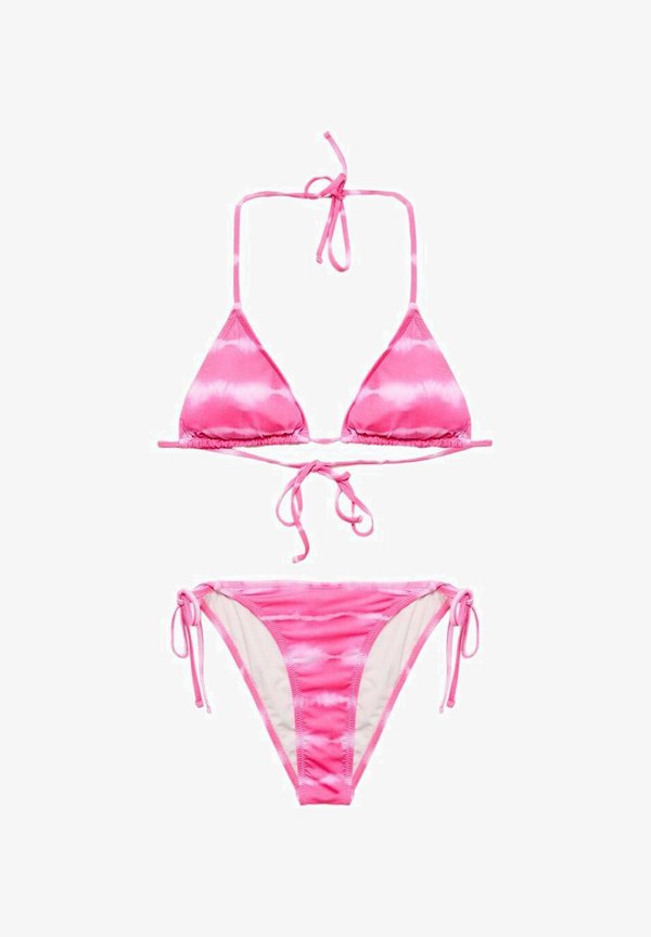 ALBA SET - Bikini - rose fluo