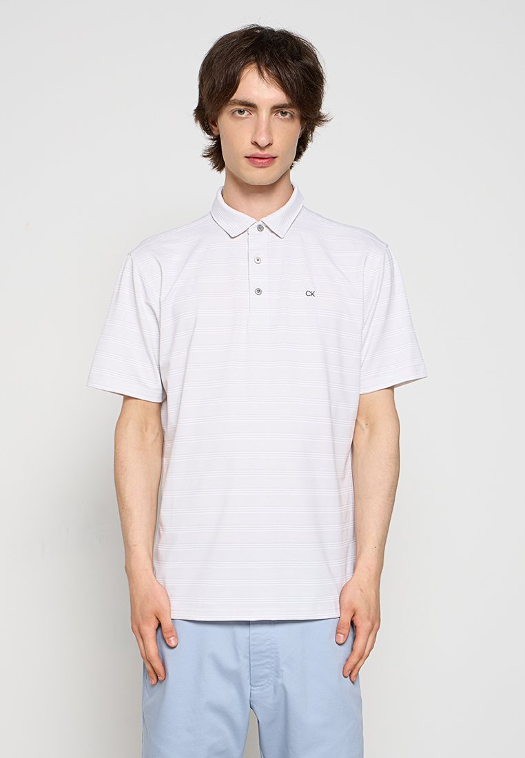 Calvin Klein Golf Poloshirt lichtgrijs