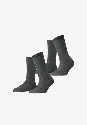 Esprit CLOUD 2-PACK - Socken - anthra mel