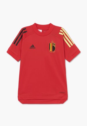 BELGIUM RBFA TRAINING SHIRT - Article de supporter d'équipe de club - red