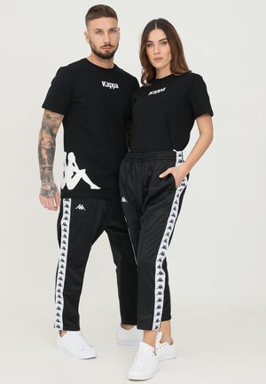 Kappa Pantaloni sportivi - black white