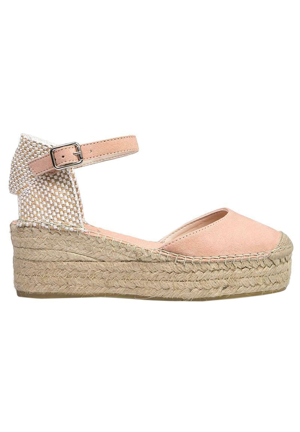 VIDORRETA Alpargata yute cómoda cuña mujer VID 12985 TAUPE