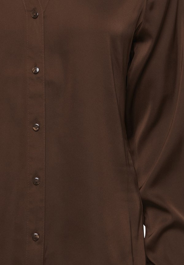 BYHENCE - Button-down blouse - chicory coffee2