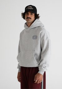 LEGACY SIGNATURE - Felpa con cappuccio - grey melange