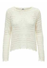 JDYSUN LAY  - Striktrøje - eggnog